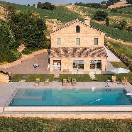 Luxury Private Spa, Jacuzzi, Infinity Pool Ferienhaus Bagnolo (Marche)